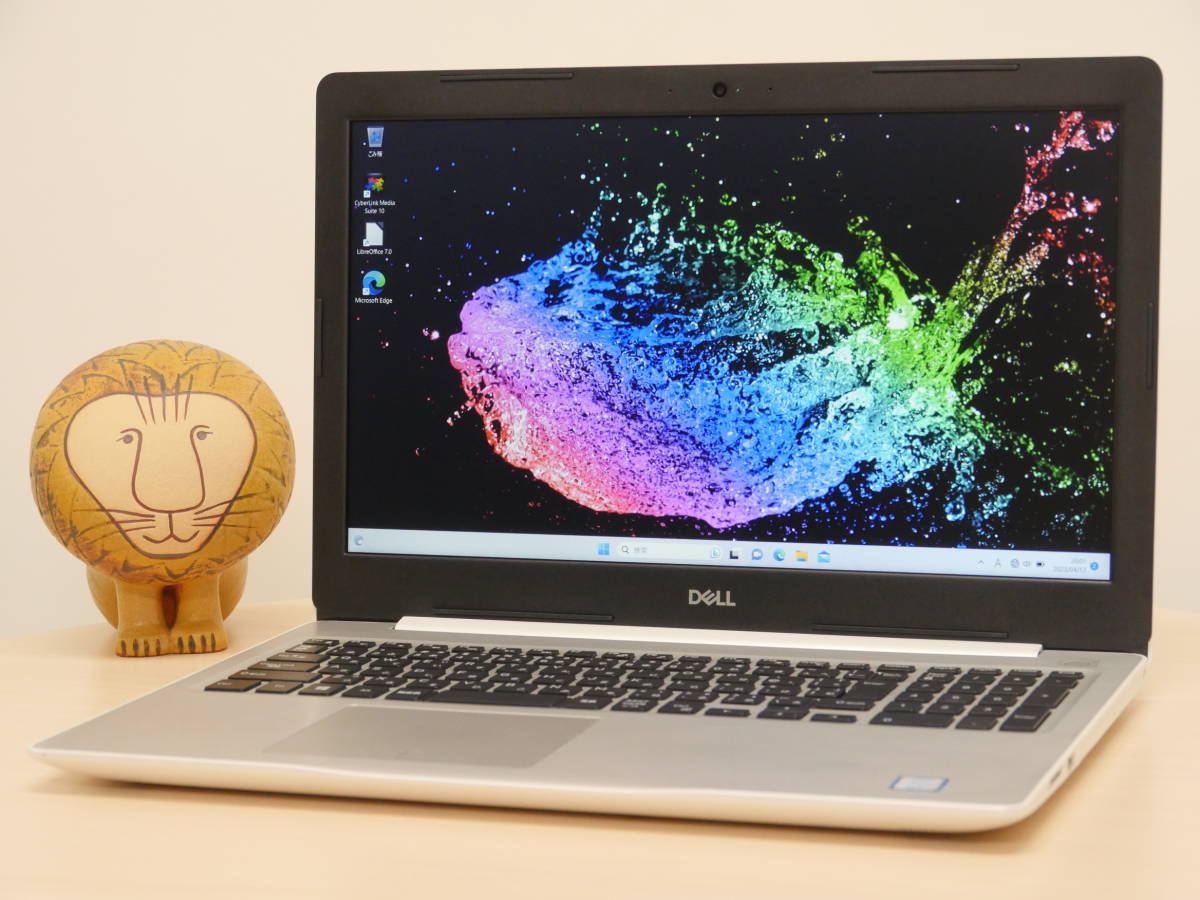 Windows11 DELL Inspiron 15 5570 第8世代Core i5-8250U メモリ8GB