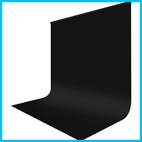 ★背景布黒（2mx3m）★ FotoFoto 背景布 黒布 2m x 3m 暗幕 厚手 撮影用 背景 黒 布 透けない 黒い布 シワが出来やすくない 黒い背景 撮影