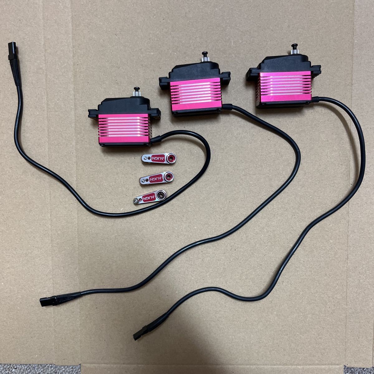 ALIGN サーボ820Mセット ALIGN DS820サーボ ,3つセット完動となります 【公式通販】