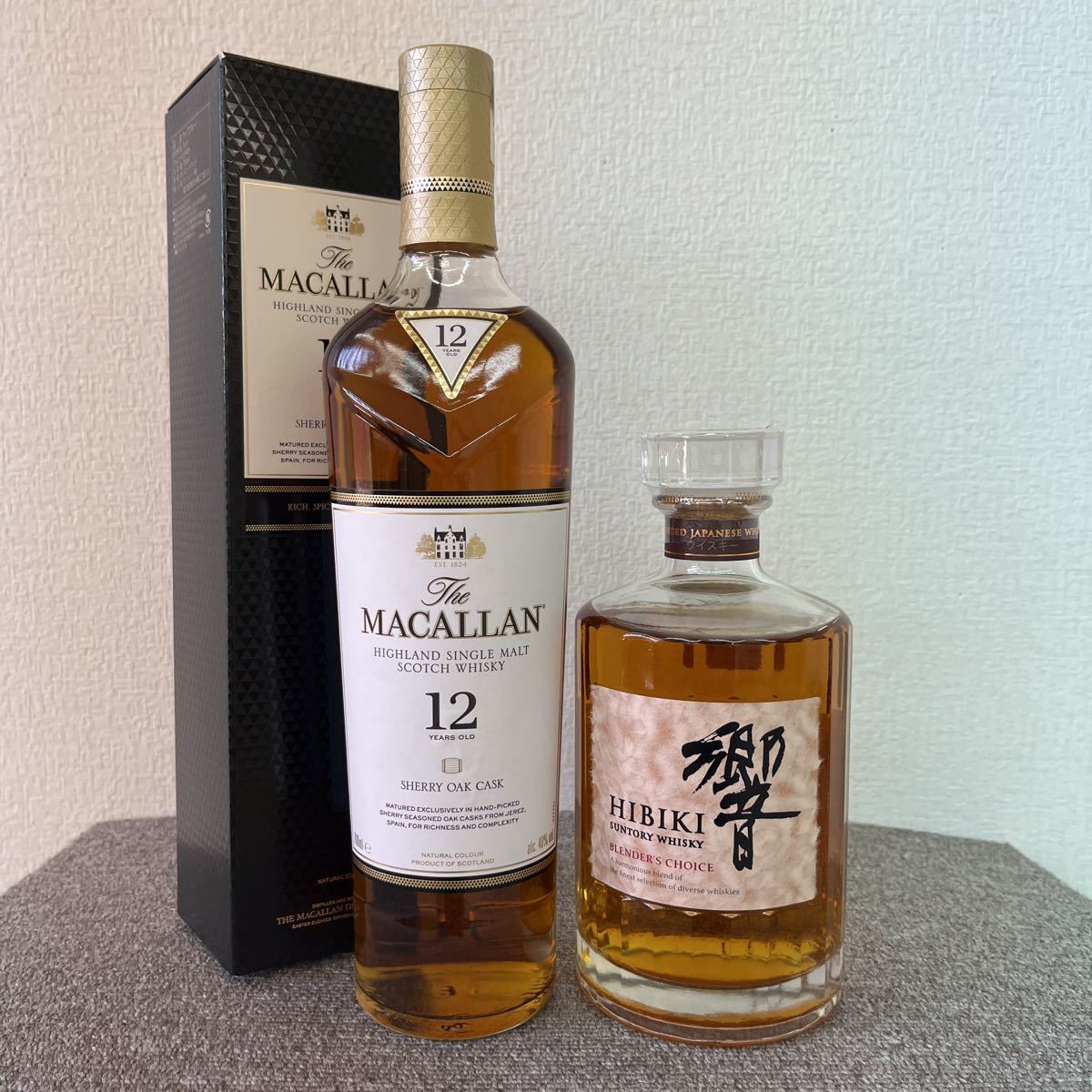 マッカラン12年 & SUNTORY サントリー響 ブレンダーズチョイス