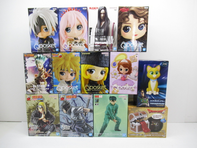 n66788-ty 未開封○ 13個セット Qposket 他 ディズニー ナルト 銀河