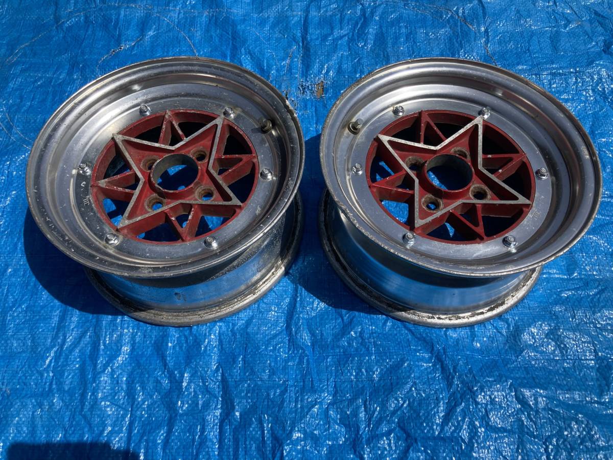SSR 希少 スターシャーク 6J Aタイプ 2本 PCD100 旧車 当時物 【公式通販】