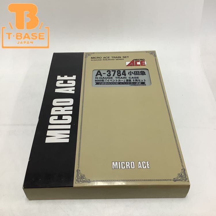 1円〜 動作確認済み MICROACE Nゲージ A-3784 小田急8000形 「イベントカー」塗装 6両セット