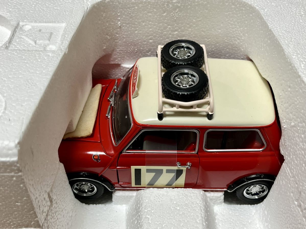希少絶版品!】ミニクーパー 1275S `67ラリー 京商 1/18 モーリス 京商