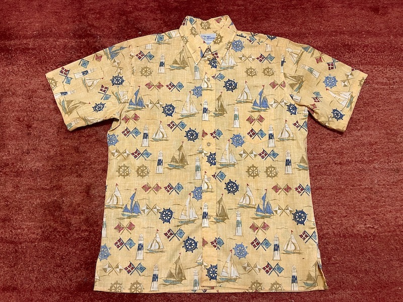 90年代☆REYNSPOONER(レインスプーナー)　アロハシャツ　size M☆