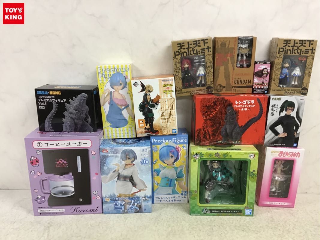 1円〜 同梱不可 ジャンク 一番くじフィギュア等 鬼滅の刃、魔法少女