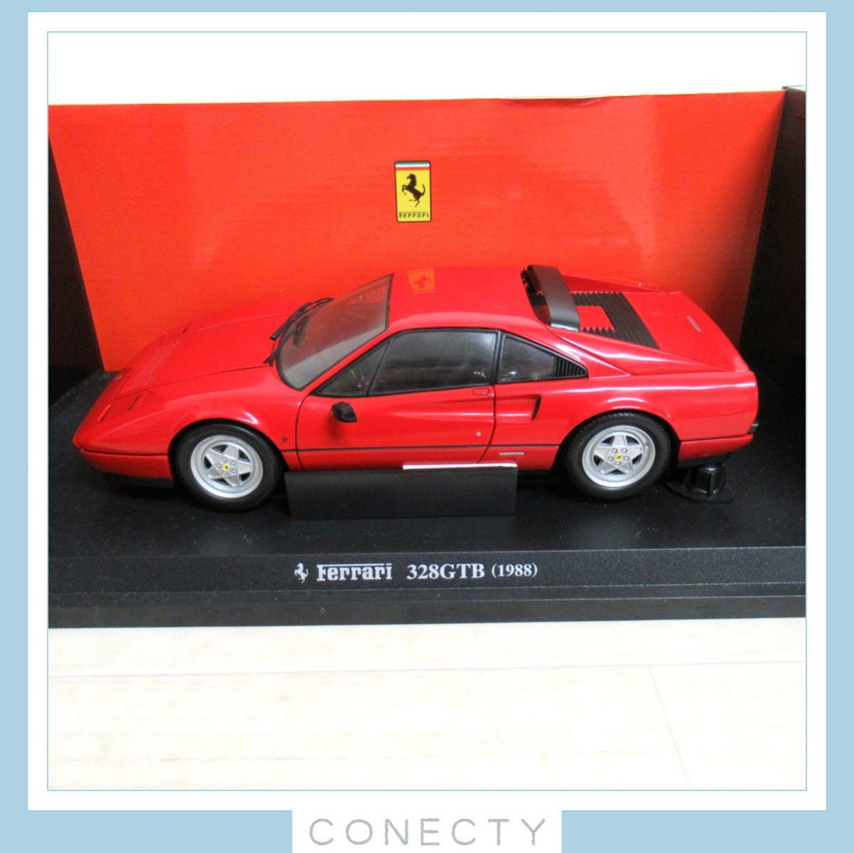 京商 1/18 フェラーリ 328GTB 1988 RED FERRARI 希少モデル KYOSHO【L1【S3