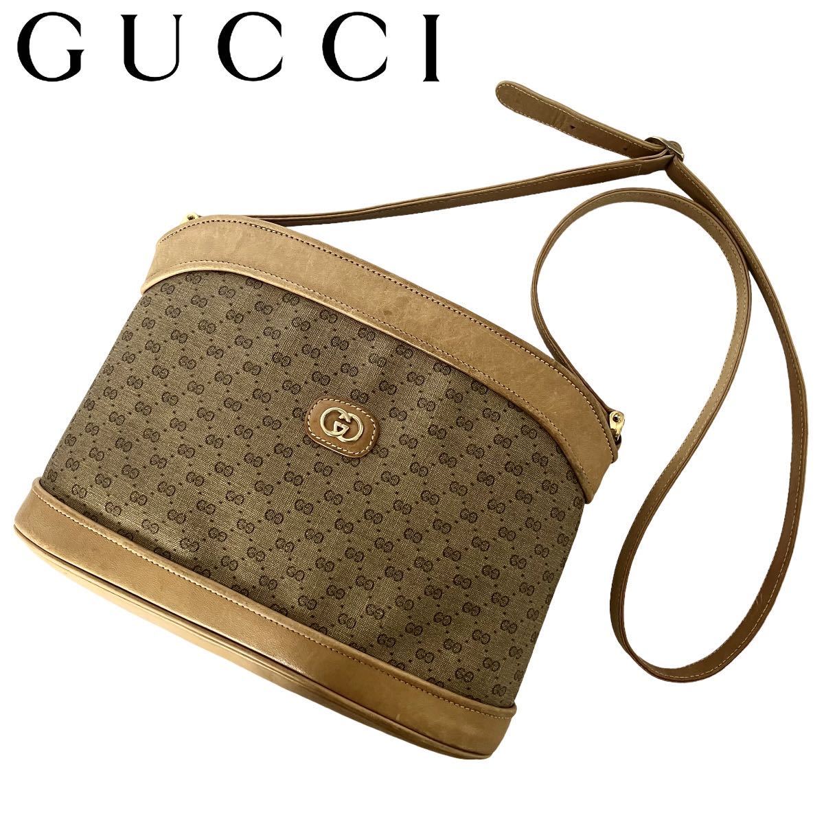 グッチ GUCCI オールドグッチ ショルダーバッグ サコッシュ インター 