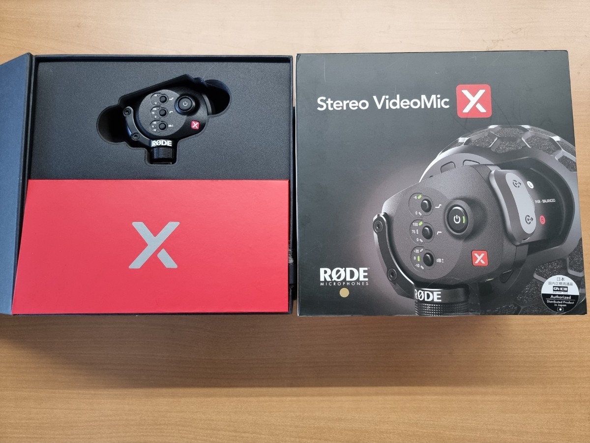 美品 Rode Stereo VideoMic X SC2 3.5 TRSパッチケーブル＋miniXLR-XLR