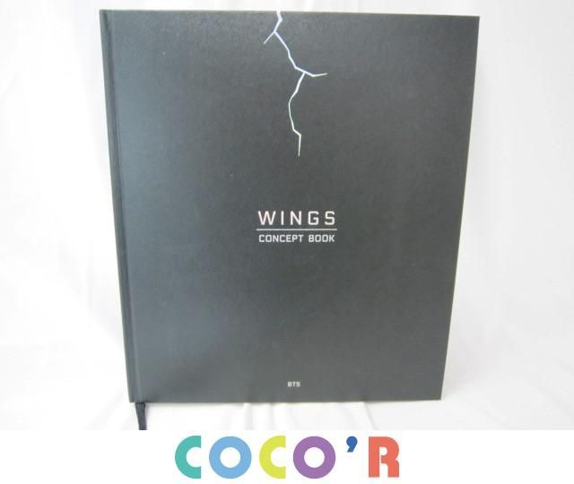 同梱可】中古品 韓流 防弾少年団 BTS WINGS CONCEPT BOOK コンセプトブック
