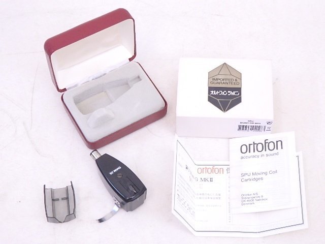 【大人気，お得】 ortofon/オルトフォン MC型シェル一体型モノラルカートリッジ SPU-Mono G MKII 説明書 元箱付 &sect; 69DE9-34(MC)｜売買されたオークション情報、yahooの商品情報をアーカイブ公開 - オークファン MC