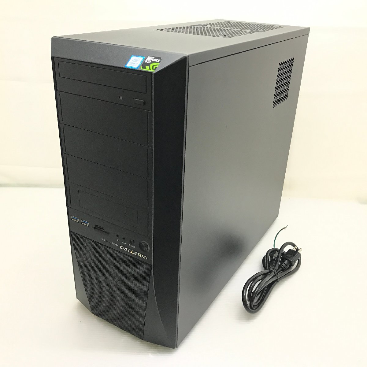 1円～ Windows11 GALLERIA BTO Core i7-8700 メモリ 16GB SSD 512GB