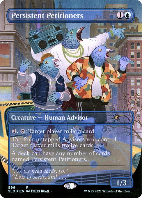 MTG □青/英語版□ 《しつこい請願者/Persistent Petitioners》☆FOIL