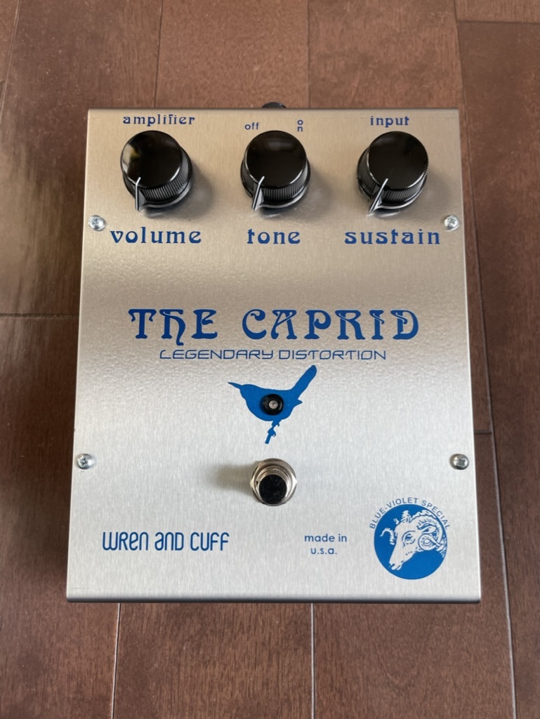 Wren and Cuff The Caprid Blue Big Muff ビッグマフ ファズ ブルーロゴ