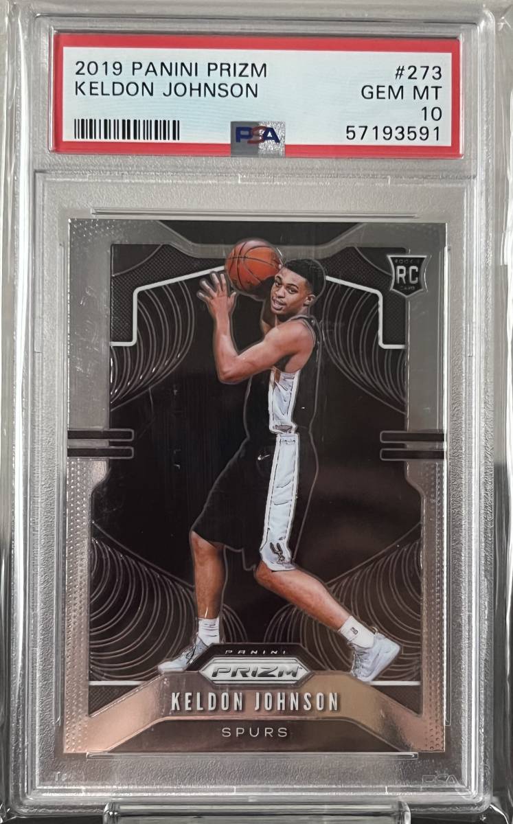 ケルドン ジョンソン keldon johnson ルーキー rookie直筆サインカード