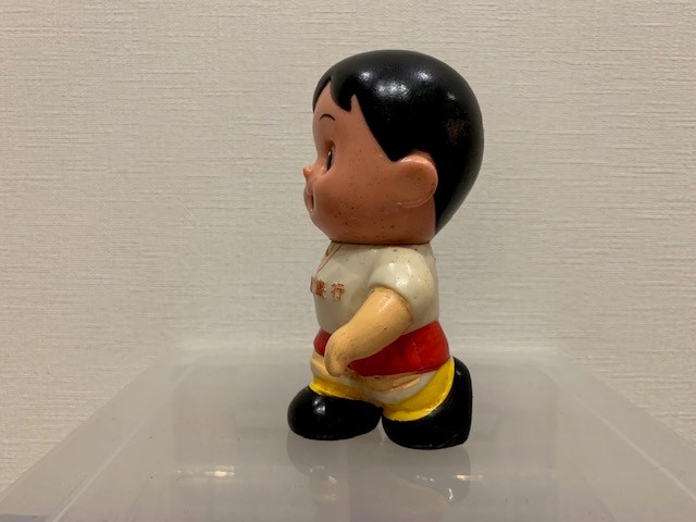 貯金箱 富士銀行 昭和レトロ ソフビ人形 ボクちゃん ソフビ ソフビ貯金