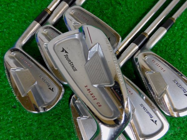 B198》BS ツアーステージX-BLADE CB 4-9Pw ダイナミックゴールド B198》BS ツアーステージX-BLADE CB 4-9Pw ダイナミックゴールド