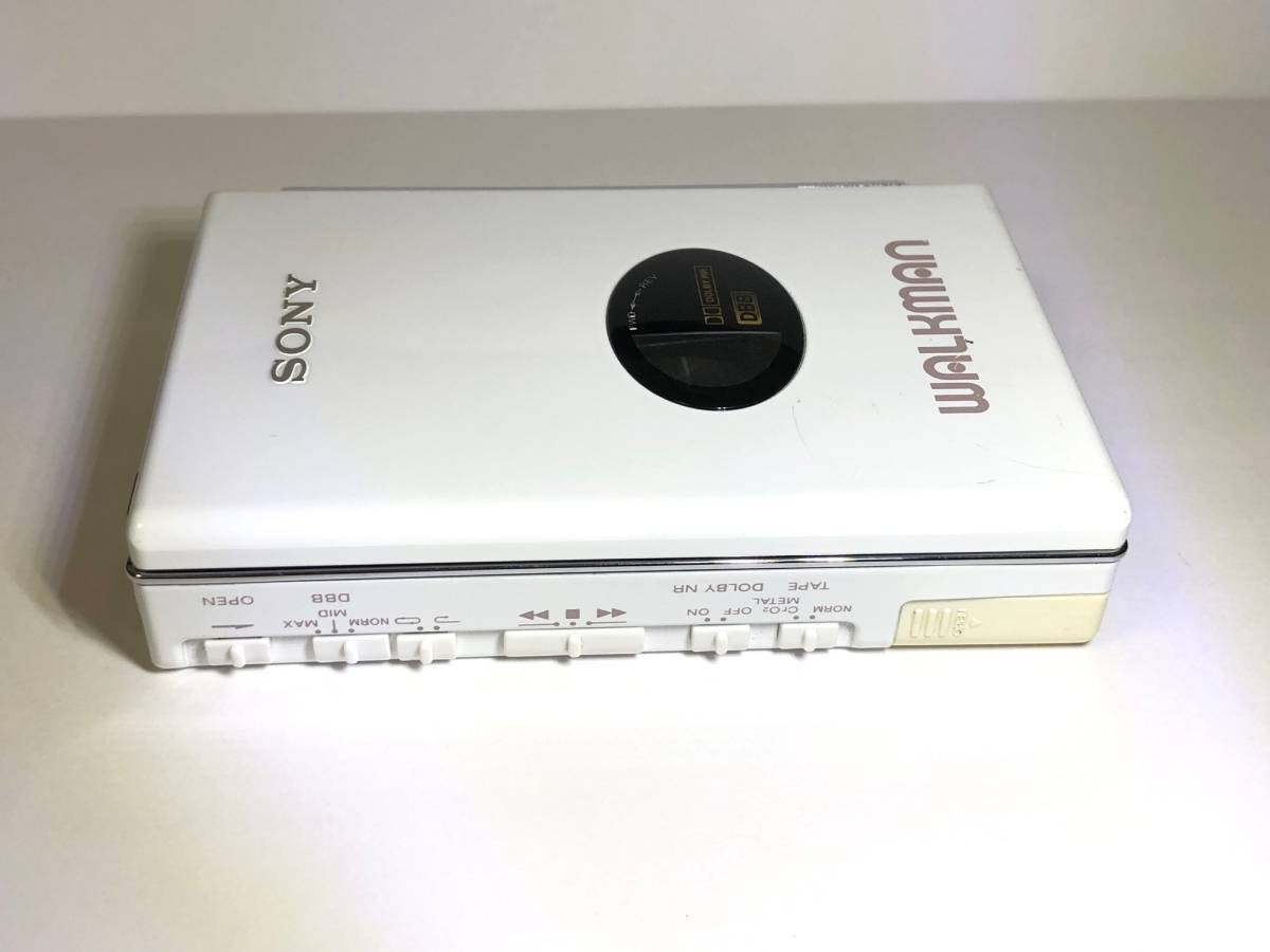 SONY カセットウォークマン WM-509 白 通電確認済み ソニー ホワイト