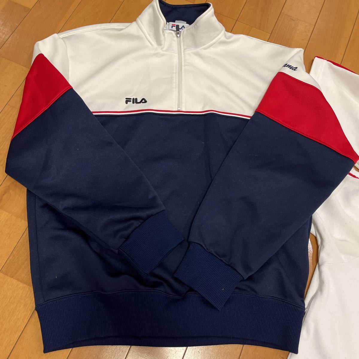 213）コスプレ衣装 FILA ジャージ 上下セット ハーフパンツ 体操服