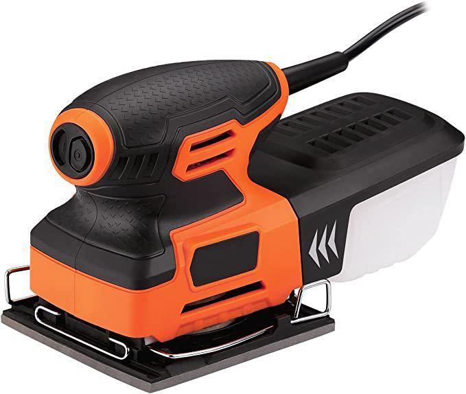 新品】サンダー 電動 240W 15000RPM 高集塵 サンドペーパー付 【公式通販】