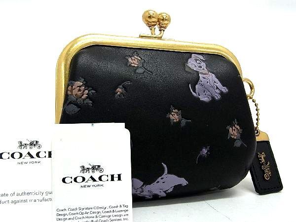 1円 □新品同様□ COACH コーチ 69186 ディズニーコラボ 101匹わん