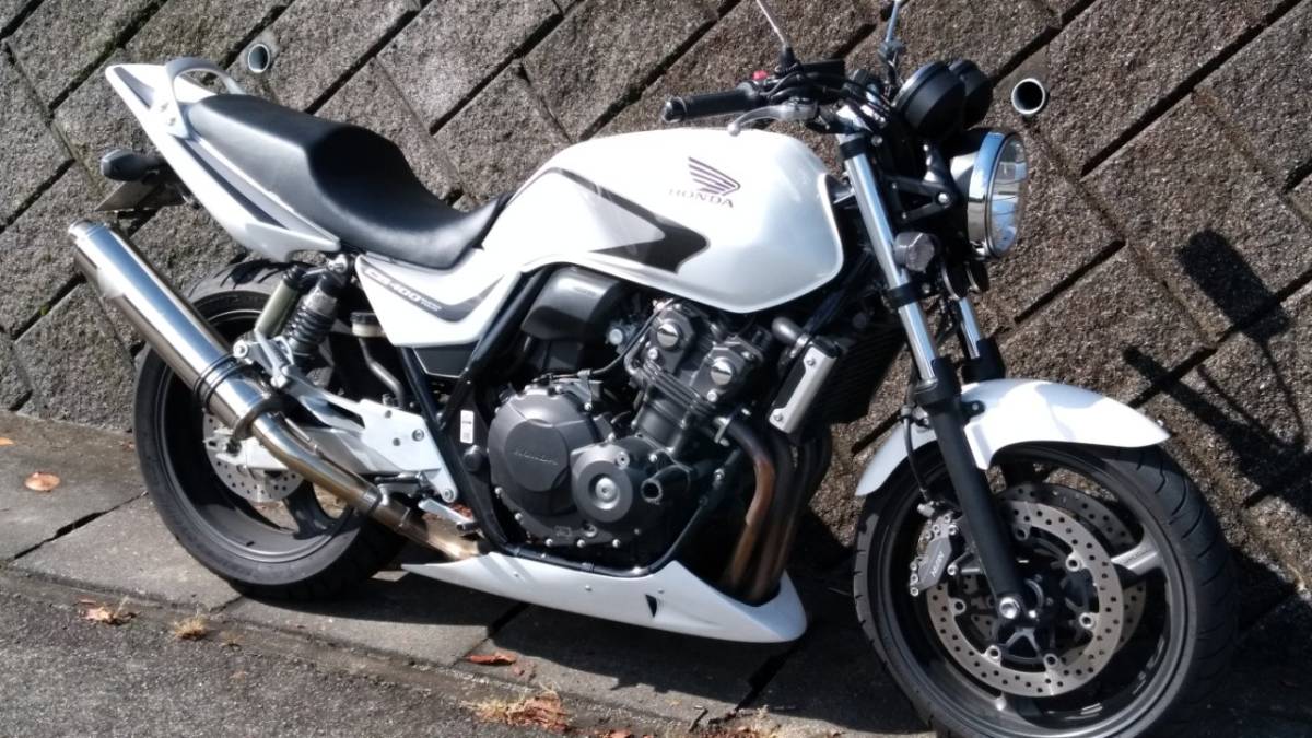 白ゲルコート】ホンダ CB400SF/SB用 アンダーカウル NC39/NC42