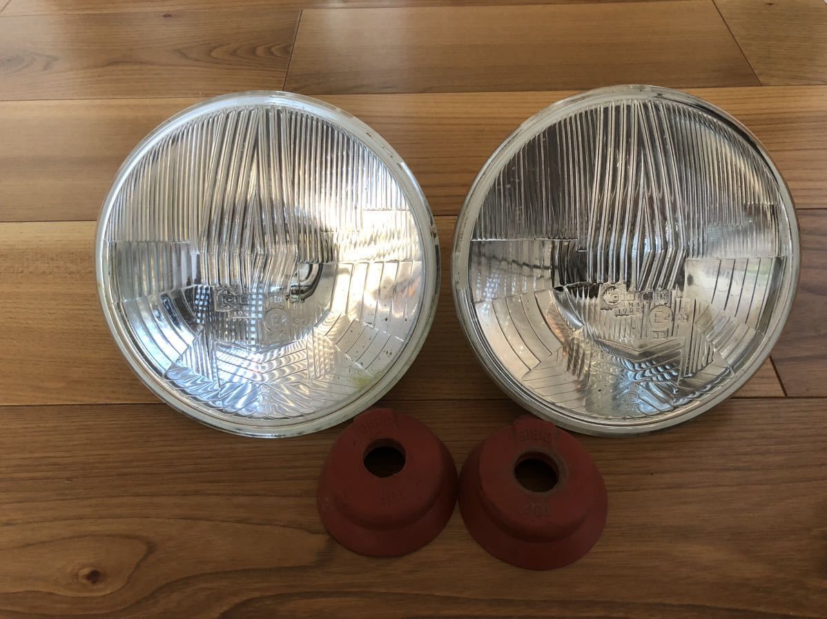 CIBIE CIBIE シビエ H4 ヘッドライト 丸形2灯 当時物 旧車 4輪