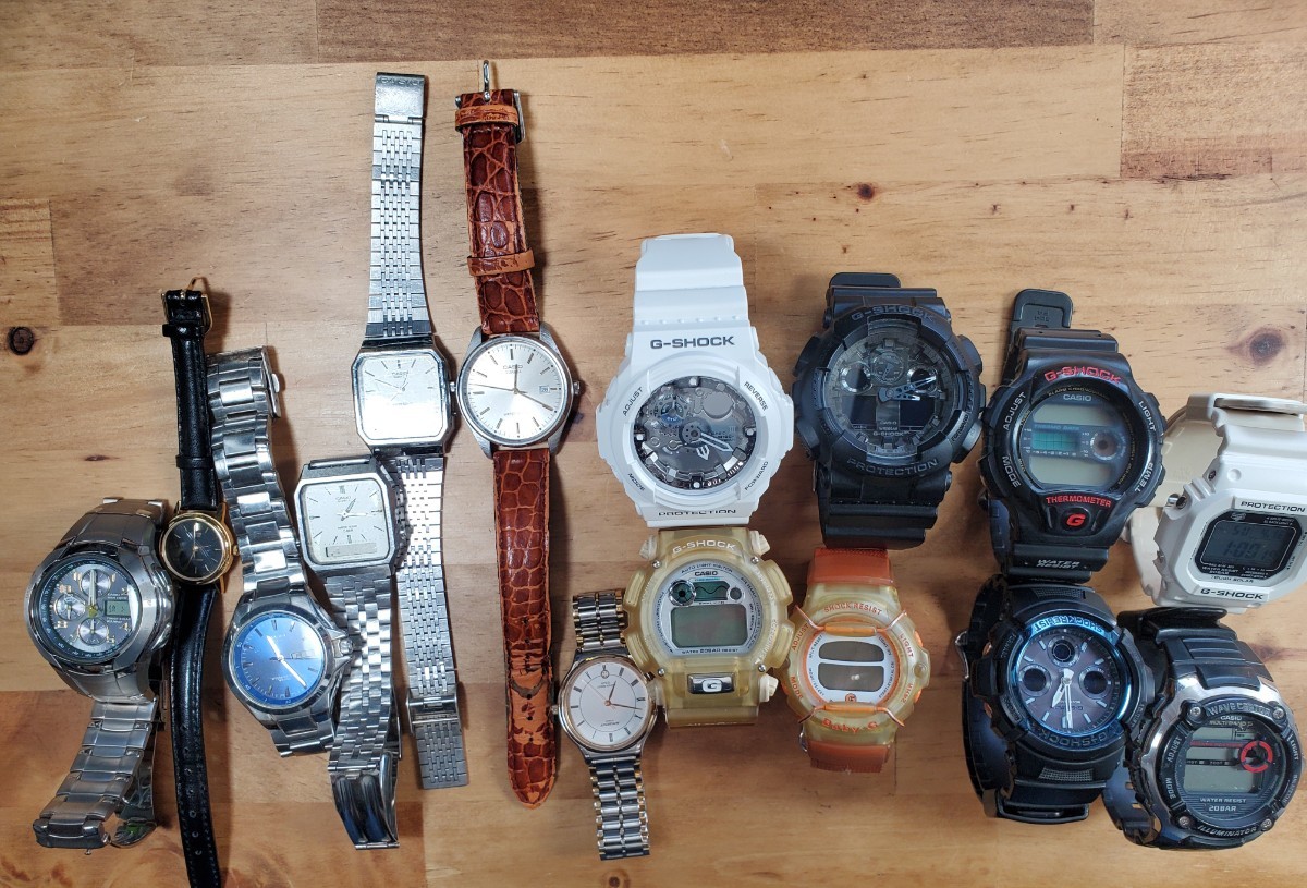 CASIO 腕時計 カシオ タフ G ソーラー - BABY Gショック まとめ 15個 