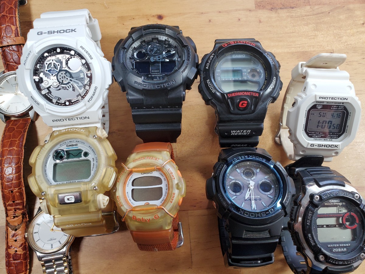CASIO 腕時計 カシオ タフ G ソーラー - BABY Gショック まとめ 15個 