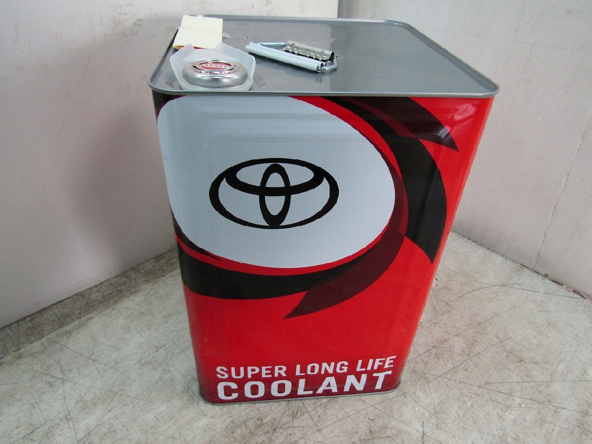 ② 新品 トヨタ スーパーロングライフクーラント 18L ピンク LLC 