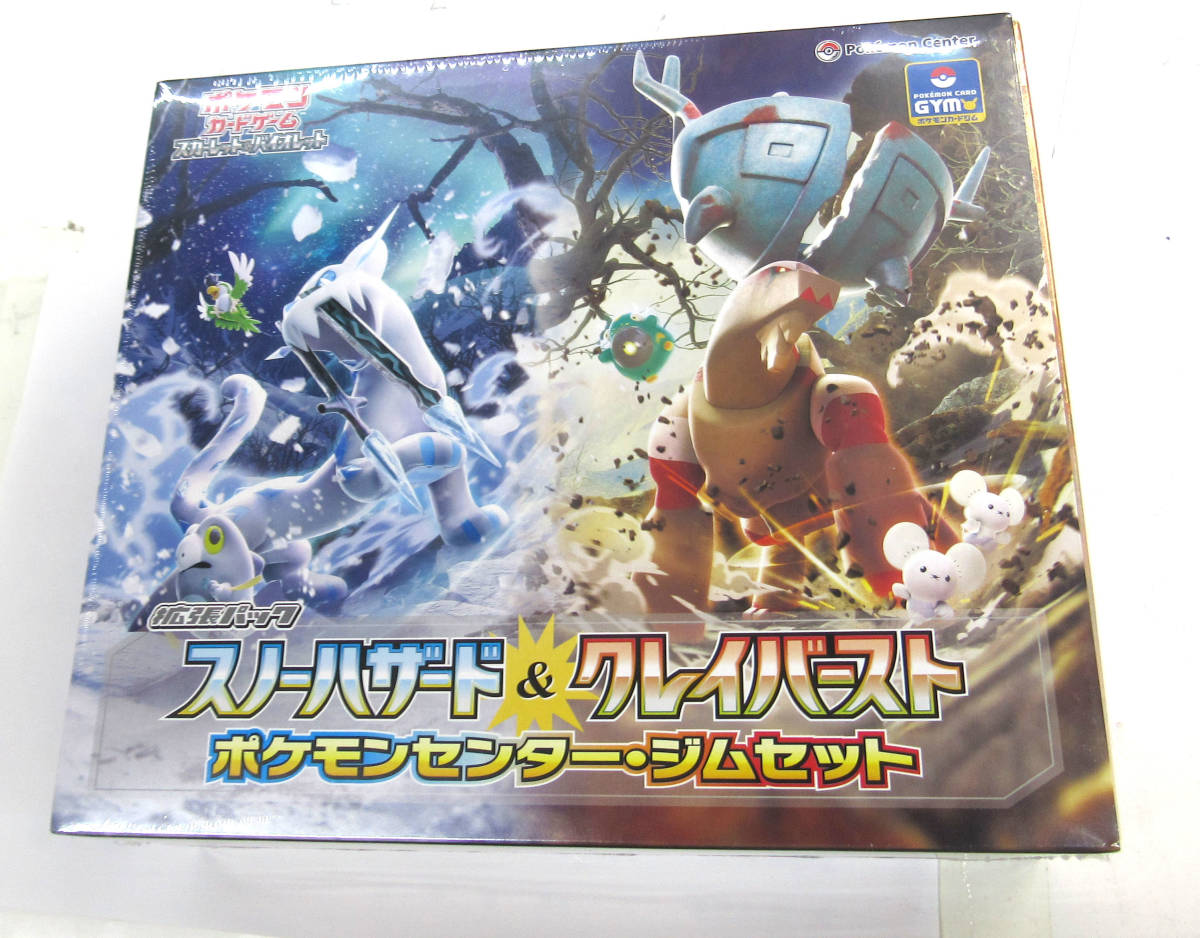 ポケモンセンター スノーハザード＆クレイバースト ジムセット