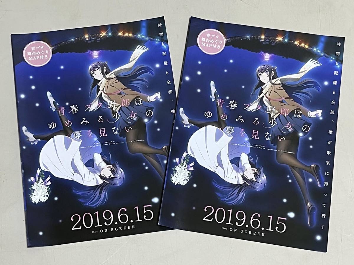 珍品 稀少 映画チラシ フライヤー 2019年公開「青春ブタ野郎はゆめみる 