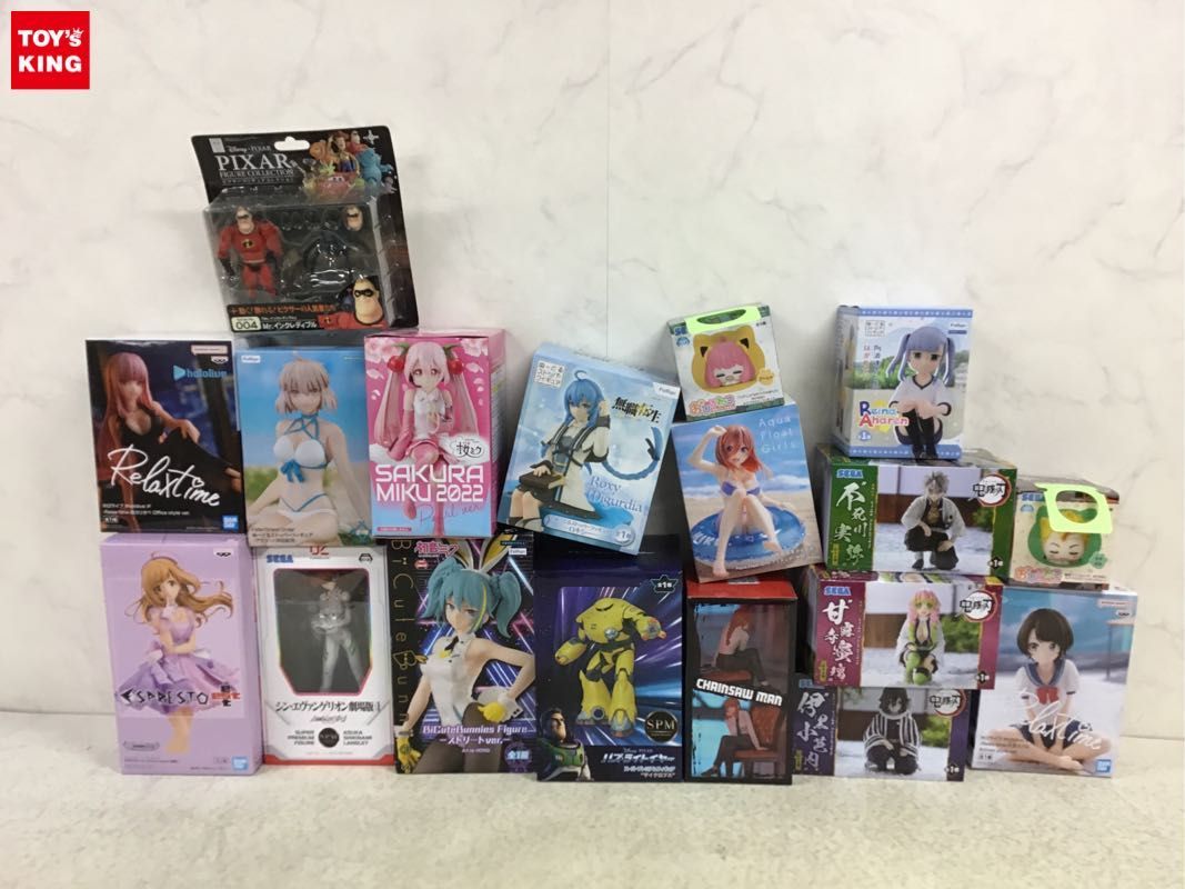 1円〜 同梱不可 ジャンク ちょこのせプレミアムフィギュア、Relax time