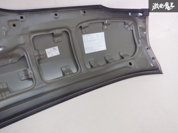 トヨタ純正 TRH KDH 200 ハイエース 6型 ナロー 標準ボディ ボンネット フード 209 ブラックマイカ 棚A3