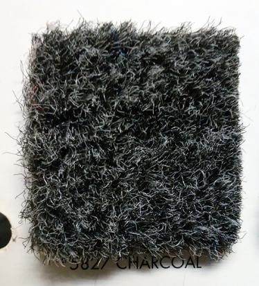 マリンカーペット　裏ラバー　チャコール(18oz) Dorsett社製