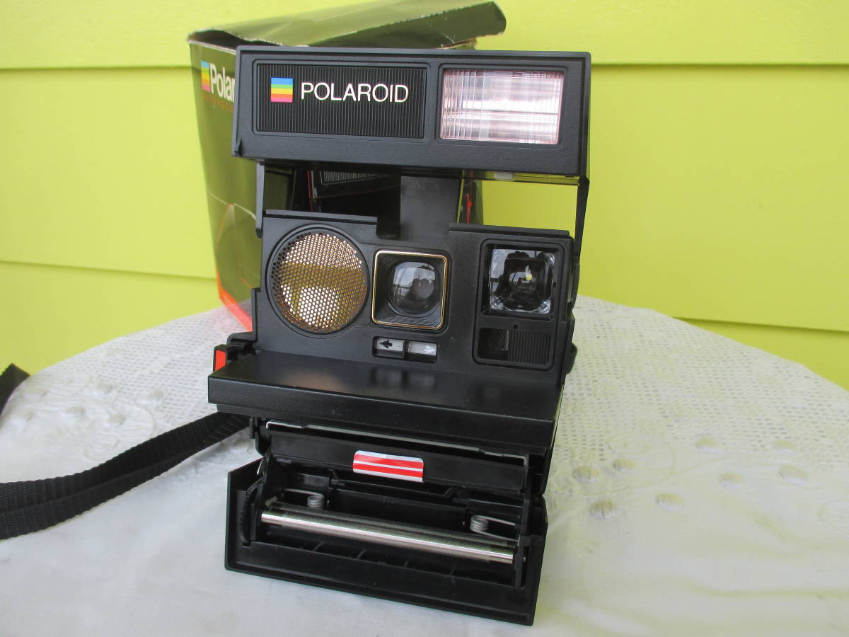 W1-3☆ Polaroid SX-70 LAND CAMERA ポラロイド 未確認 ジャンク （57）