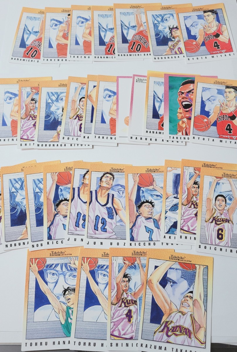SLAMDANK/スラムダンク/ 井上雄彦/ 32枚セット/イラストコレクション/カードダス マスターズ初版/ 管理番号G102 