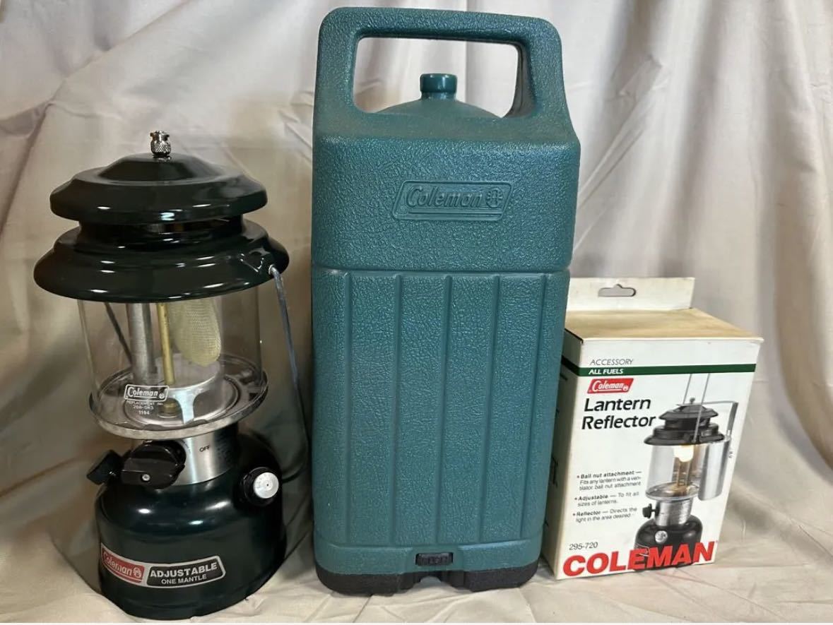 未使用コールマン：635Bシングルマントルランタン（1993年10月製