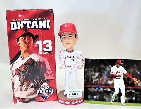MS】大谷翔平 2023年4月8日球場配布 自己最多13奪三振記念 写真付き