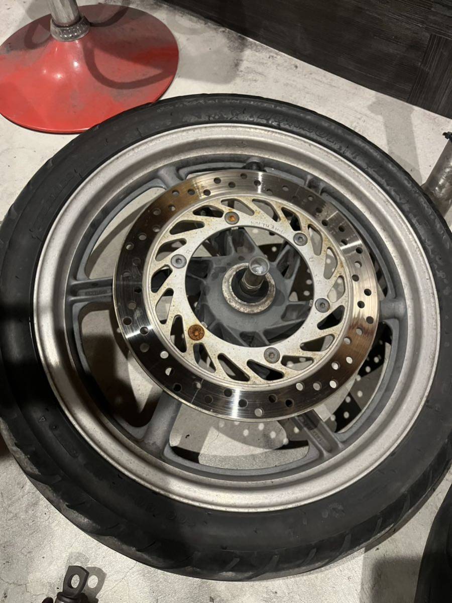 スカッパノンさま用 HONDA ジェイド250 MC23 ホイールセット（前後