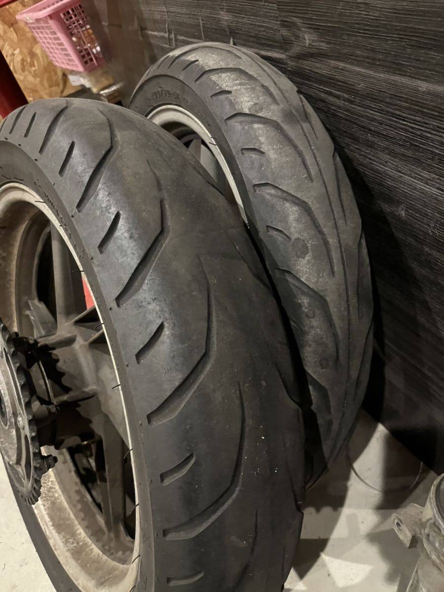 スカッパノンさま用 HONDA ジェイド250 MC23 ホイールセット（前後