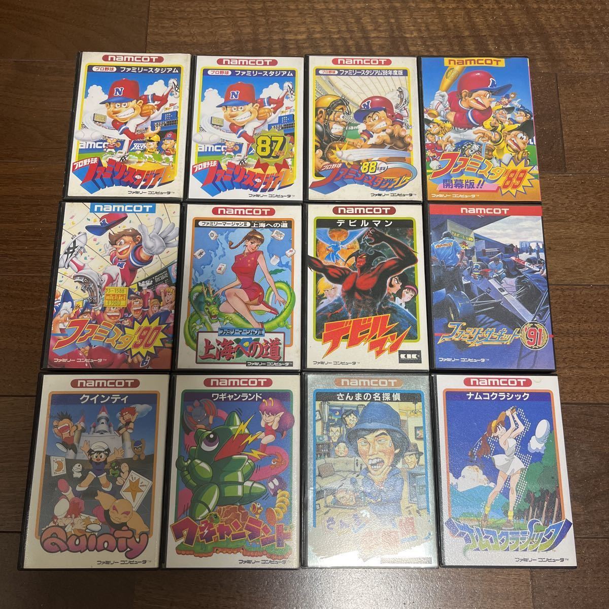ナムコ ファミコンソフト 12本まとめてセット FC 1円スタート(スポーツ 