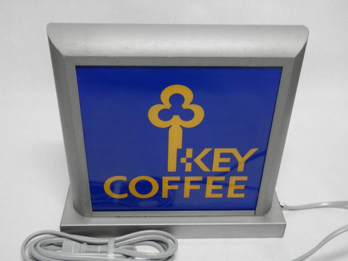 KEY COFFEE キー コーヒー 電飾 看板 卓上 レトロ KEYCOFFEE キー