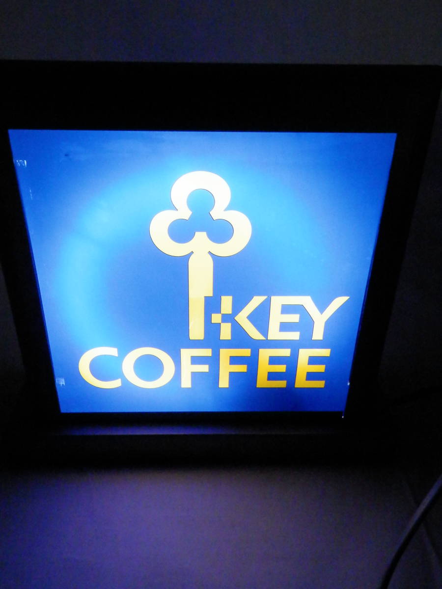 KEY COFFEE キー コーヒー 電飾 看板 卓上 レトロ KEYCOFFEE キー