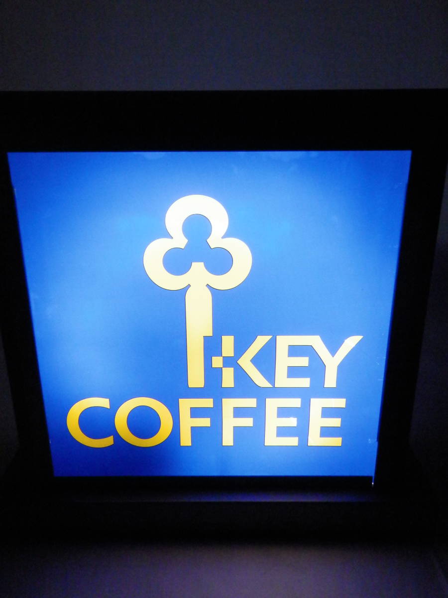 KEY COFFEE キー コーヒー 電飾 看板 卓上 レトロ KEYCOFFEE キー