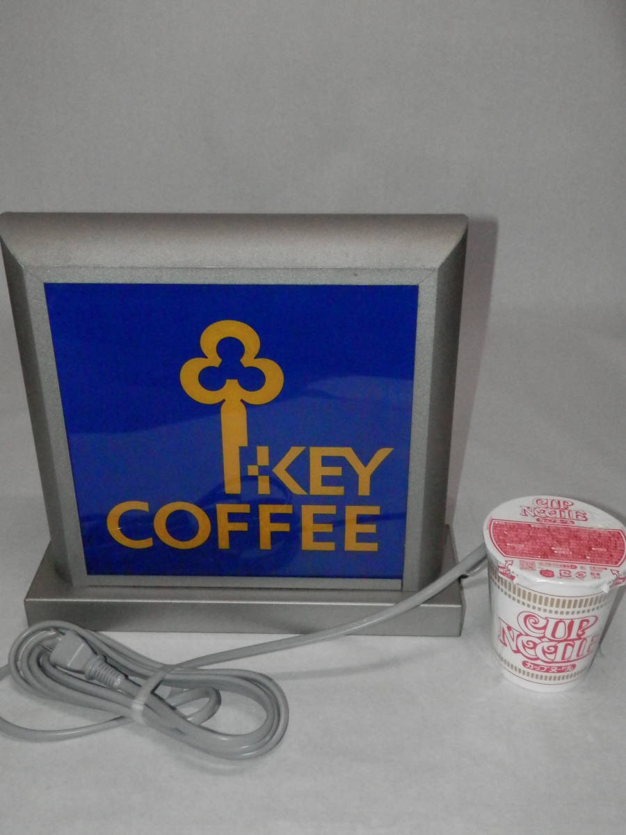 KEY COFFEE キー コーヒー 電飾 看板 卓上 レトロ KEYCOFFEE キー