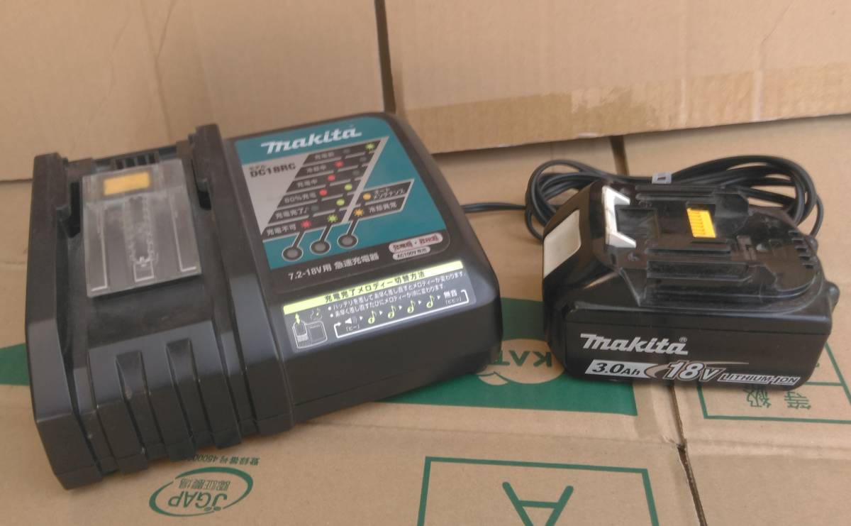 makita ☆ マキタ 急速充電器 DC18RC 7.2V-18V ☆ ジャンク品 Makita 