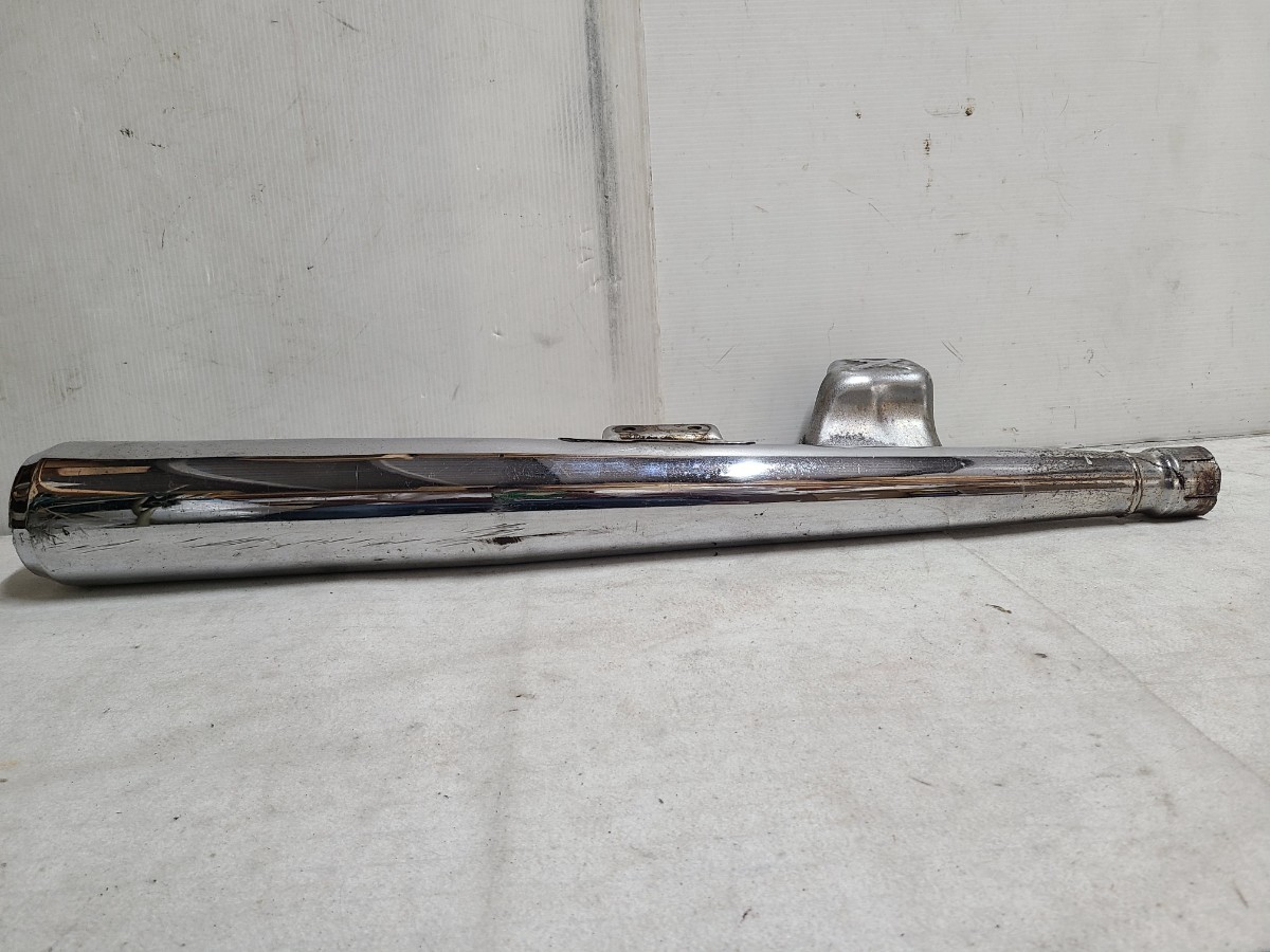 HOT，定番 SR400 キャブ車 純正マフラー サイレンサー YAMAHA 3GW-14711