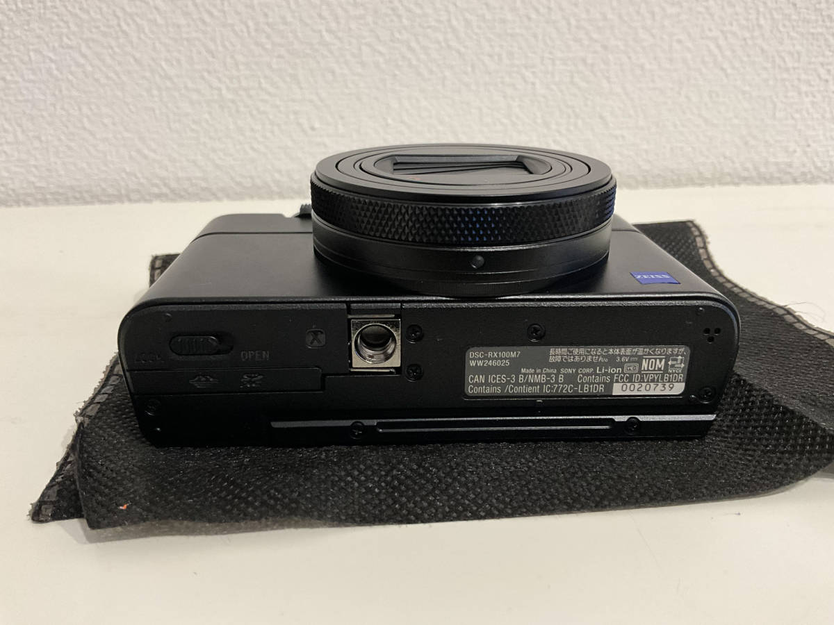 SONY 1インチデジタルカメラ DSC-RX100M7 メーカー保証約11か月残あり 