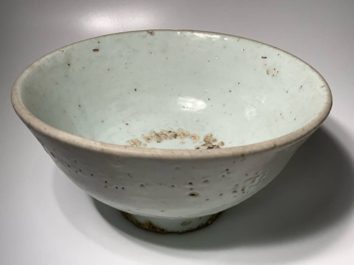 李朝 白磁茶碗 茶道具 抹茶器 抹茶道具 茶懐石 茶事 茶の湯 茶碗 夏 